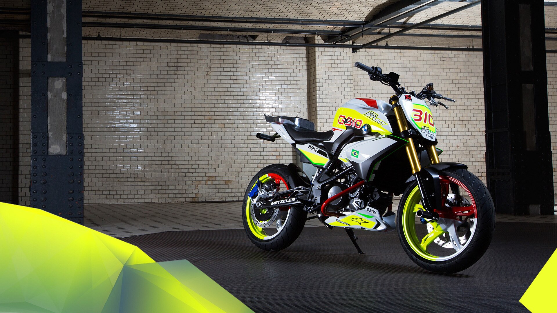 A BMW Concept Stunt G 310.