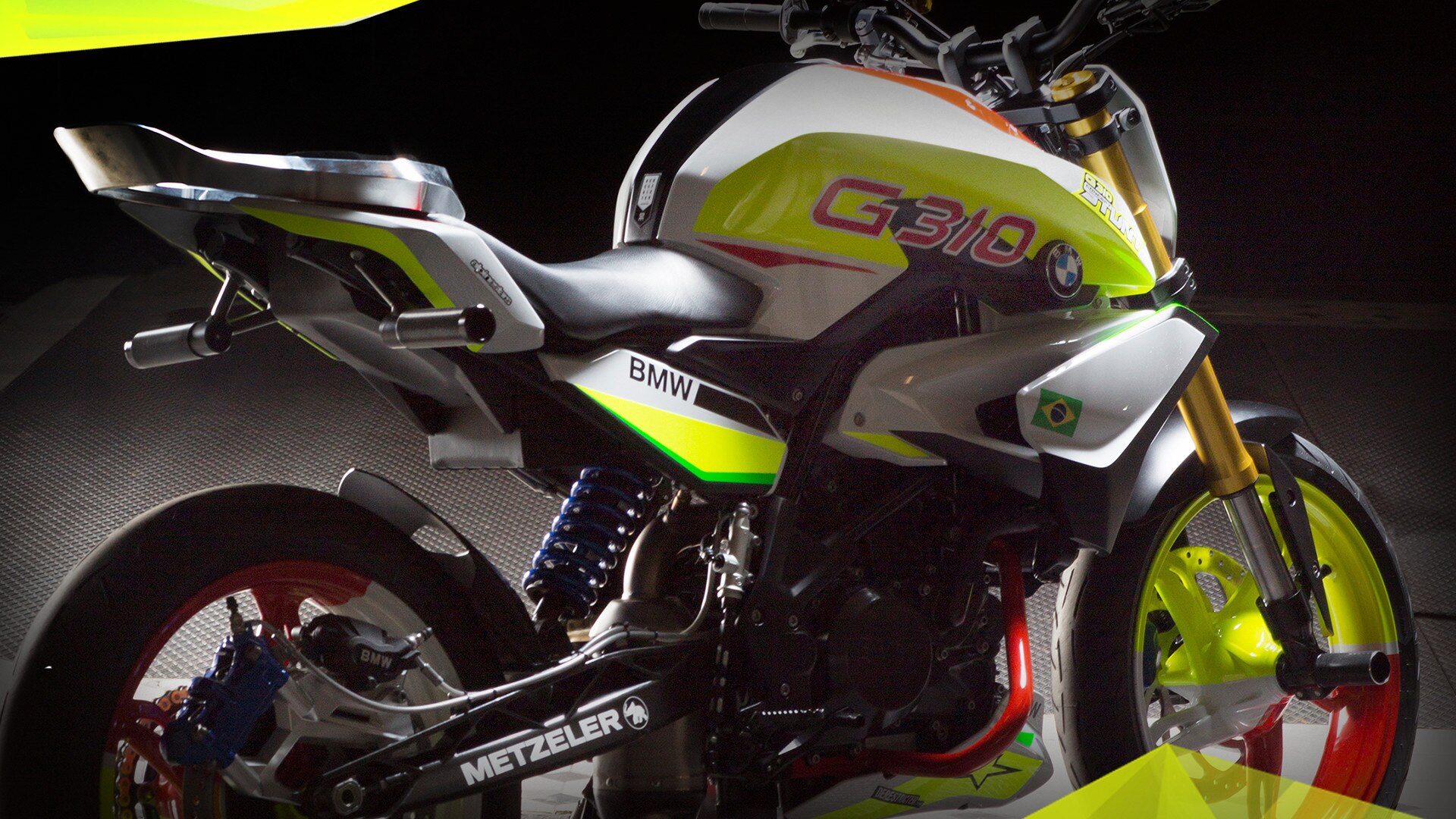 A BMW Concept Stunt G 310.