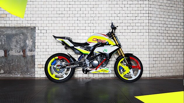 A BMW Concept Stunt G 310.
