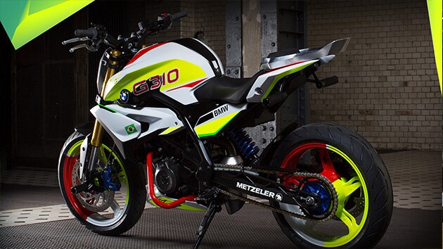 A BMW Concept Stunt G 310.