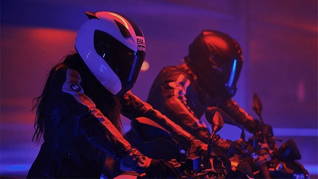 Desafio Park n Ride G 310 R Sarah Lezito e Chris Northover