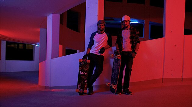 Desafio Park n Ride G 310 R Guto e Sebastian Longboarder