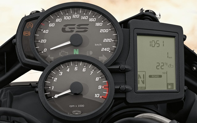 Painel de instrumentos da F 700 GS