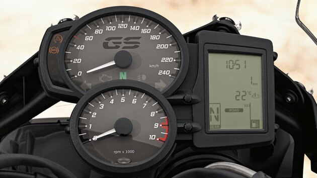 Painel de instrumentos da F 700 GS