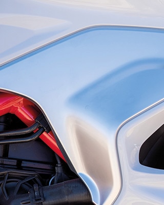 Proteção para os joelhos estilo galvanizado da F 700 GS