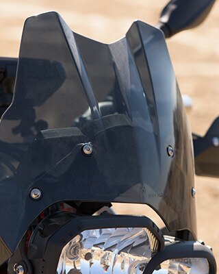 Vidro defletor fumado da F 800 GS