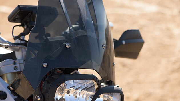 Vidro defletor fumado da F 800 GS