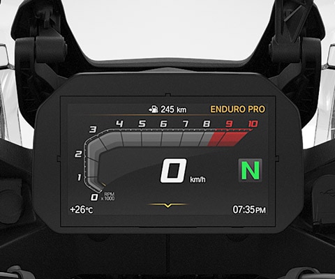 F 850 GS Adventure Painel