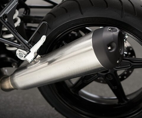 Sistema de escape 2 em 1 da R nineT Pure