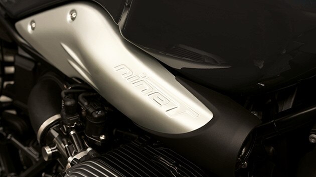 Inscrição "nineT" na R nineT Pure
