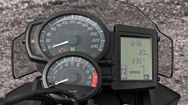 Painel de instrumentos multifuncional da F 800 R