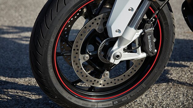 Design dinâmico das jantes da F 800 R