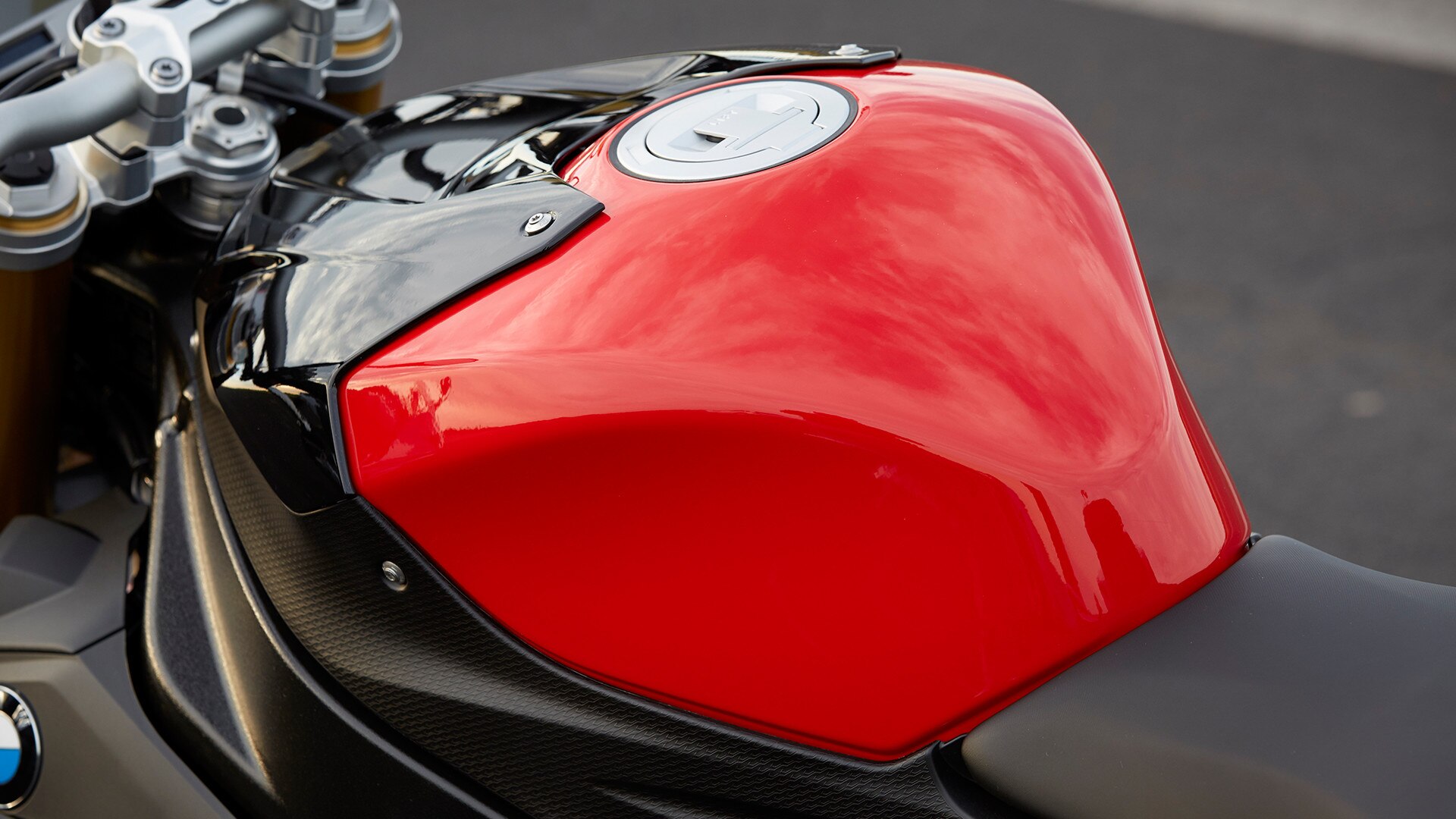 Tanque de combustível em alumínio da S 1000 R