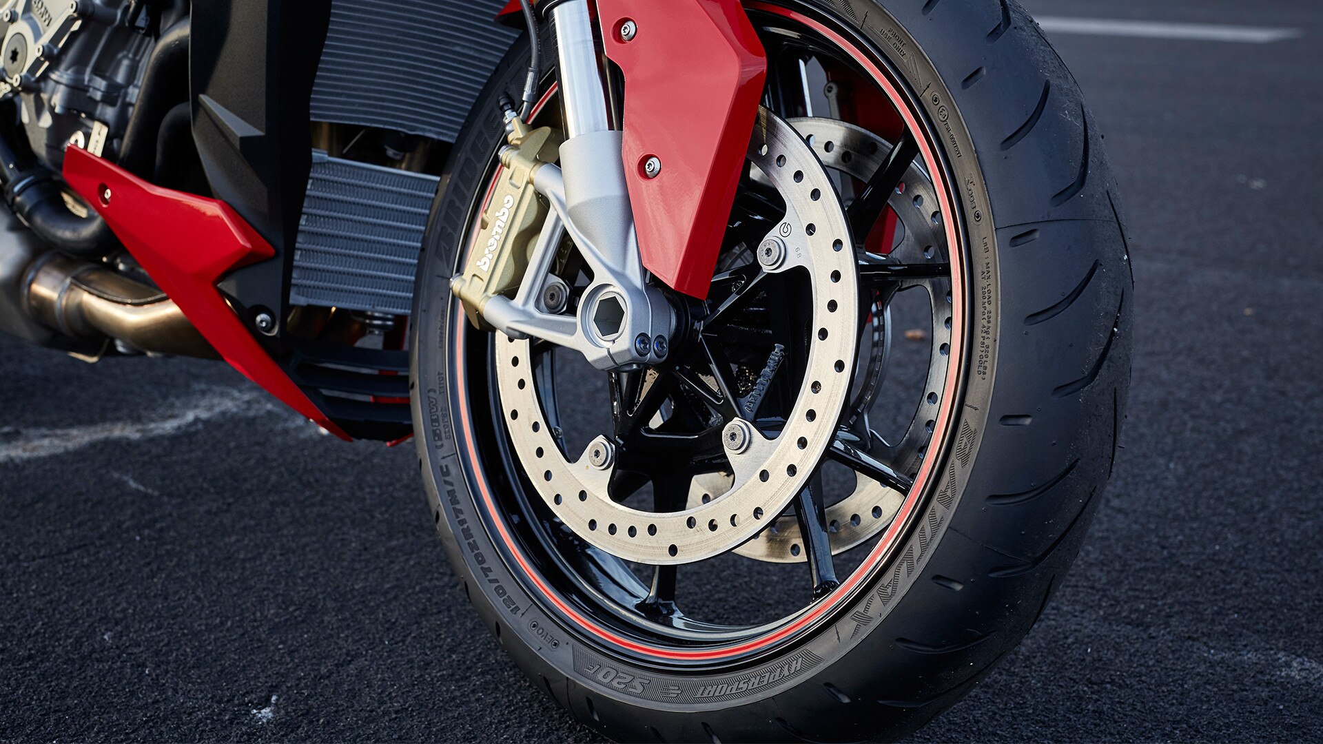 Freios de alto desempenho da S 1000 R