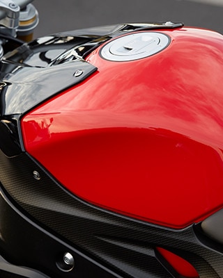 Tanque de combustível em alumínio da S 1000 R