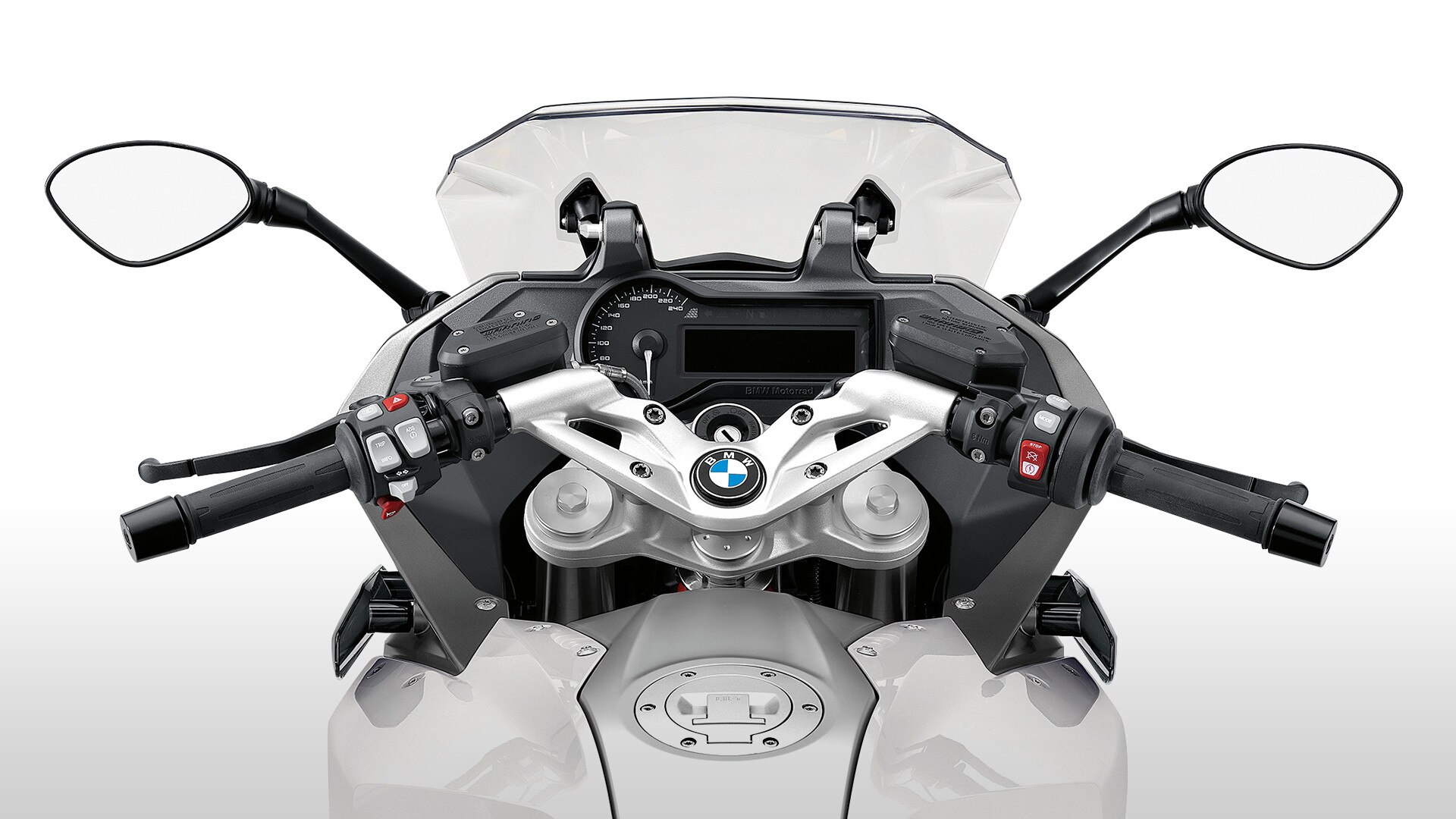 Guidão curto da R 1200 RS