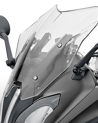 Vidro defletor ajustável da R 1200 RS
