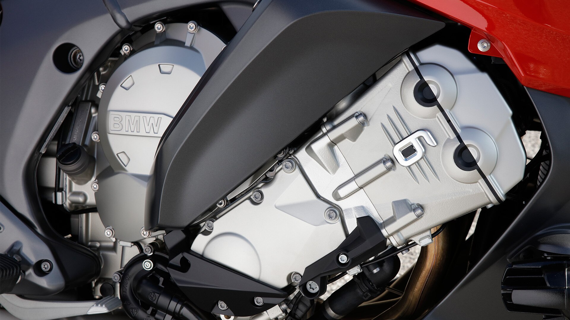 Motor de seis cilindros em linha de várias cores da K 1600 GT