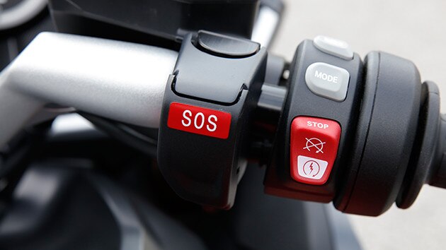 "Chamada de emergência inteligente" da K 1600 GT