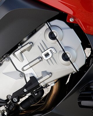 Motor de seis cilindros em linha de várias cores da K 1600 GT