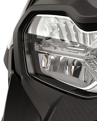 O design frontal renovado da C 400 X da BMW Motorrad