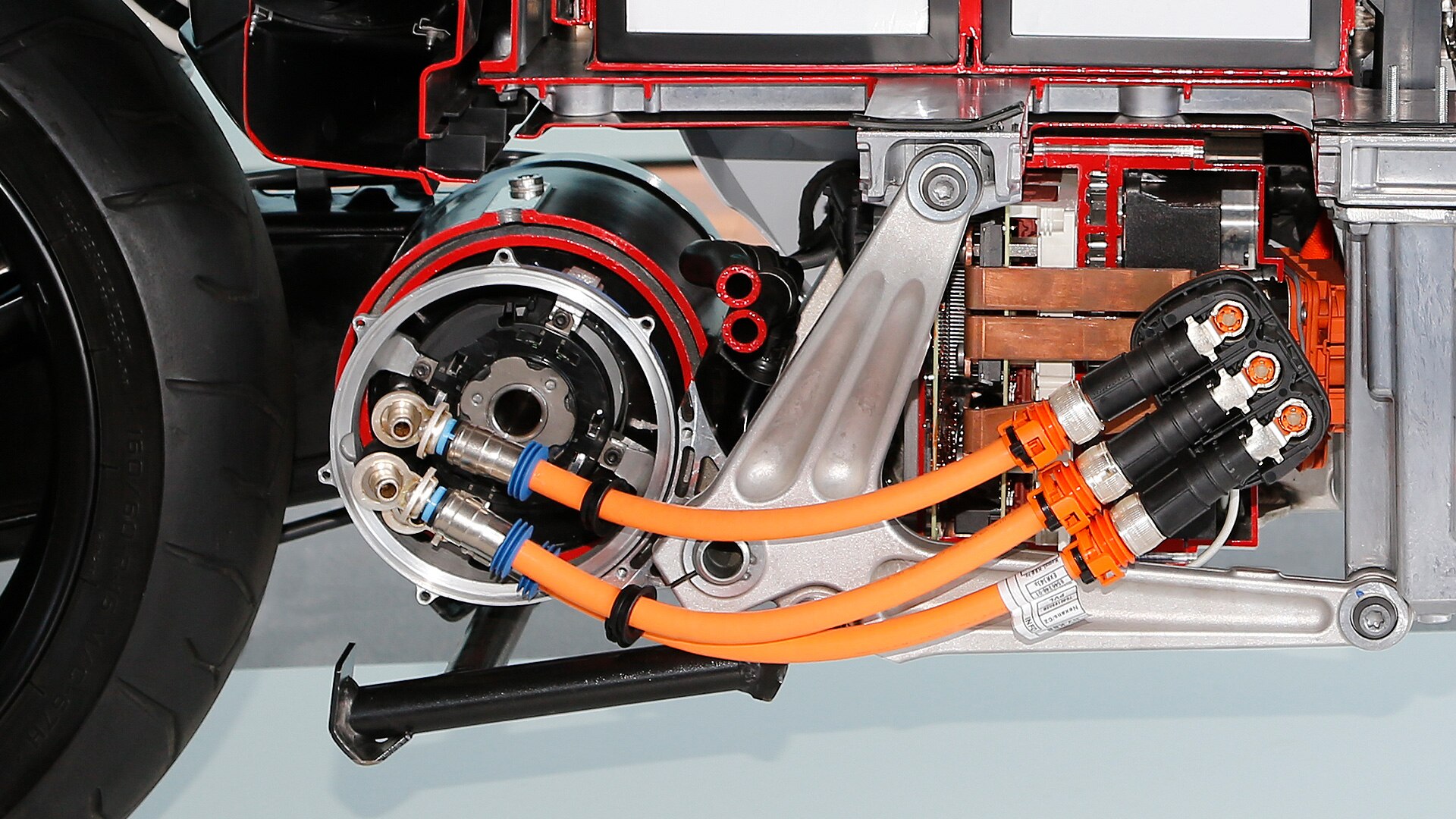Motor elétrico da C evolution