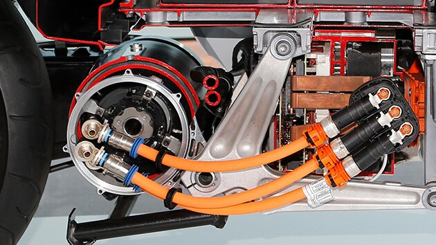 Motor elétrico da C evolution