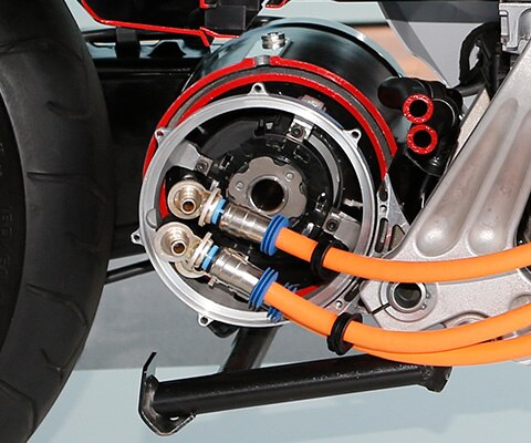 Motor elétrico da C evolution