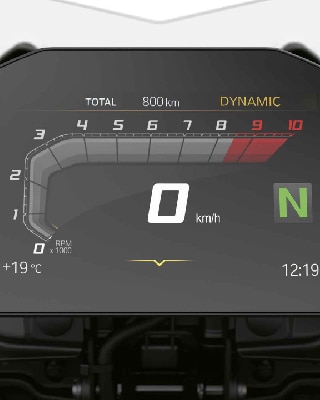 F 750 GS Computador de Bordo