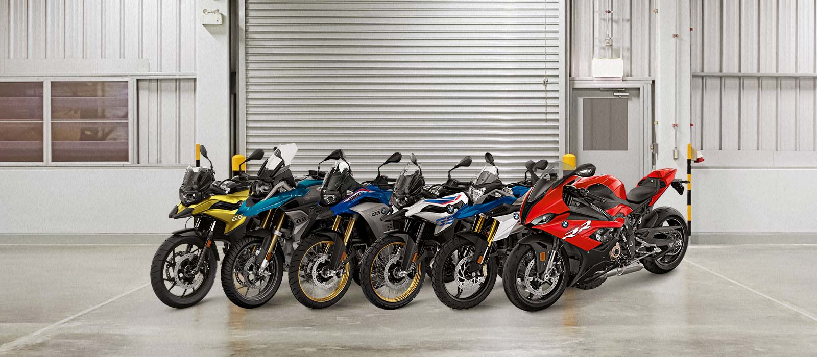 Todos os modelos da BMW Motorrad com condições especiais de compra
