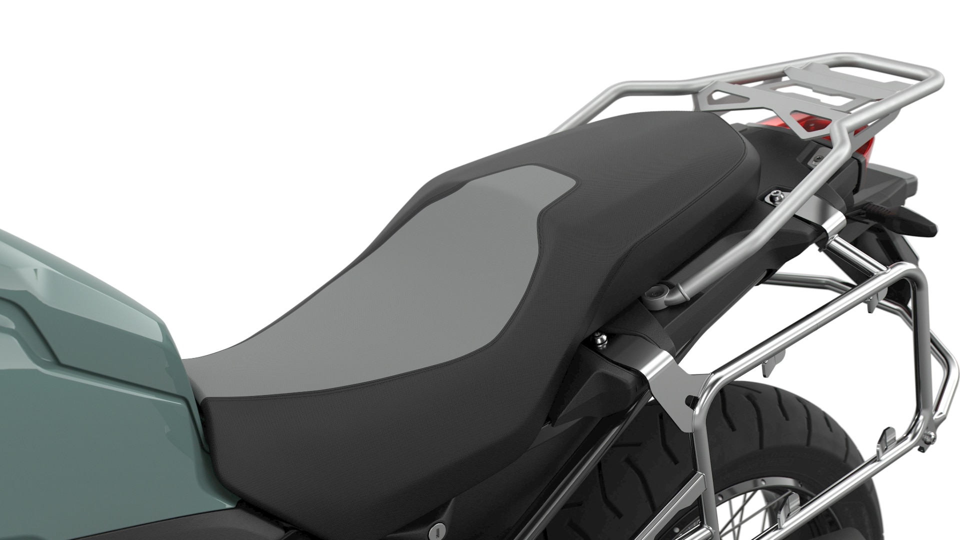 O banco confortável da F 900 GS Adventure da BMW Motorrad