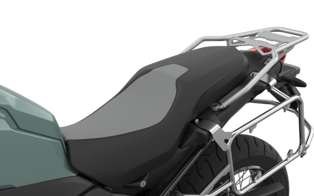 O banco confortável da F 900 GS Adventure da BMW Motorrad